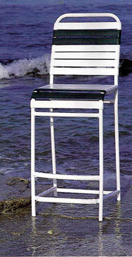 Tall pool chair